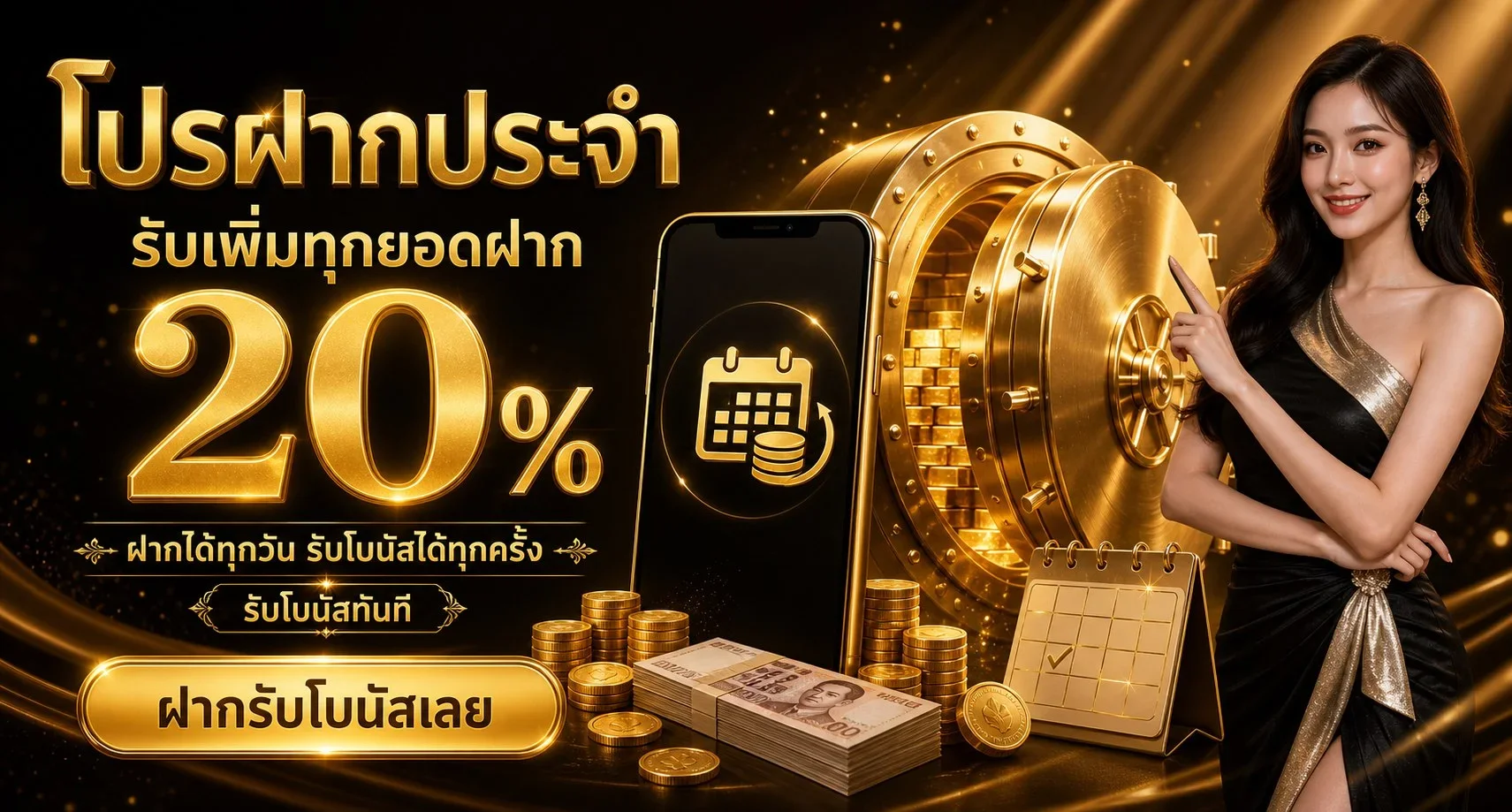 แบนเนอร์ Giga888 เว็บตรง พร้อมตัวละครเกม PG